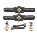LINK DE BOLA DUPLA GIRATÓRIA DUAL SWIVEL BALL LINK 4-40 DUBRO DUB 902